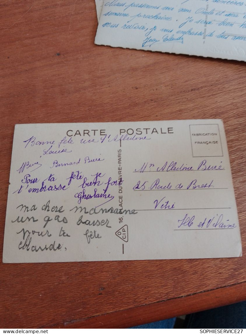 562 //  BONNE FETE / CARTE ANCIENNE - Other & Unclassified