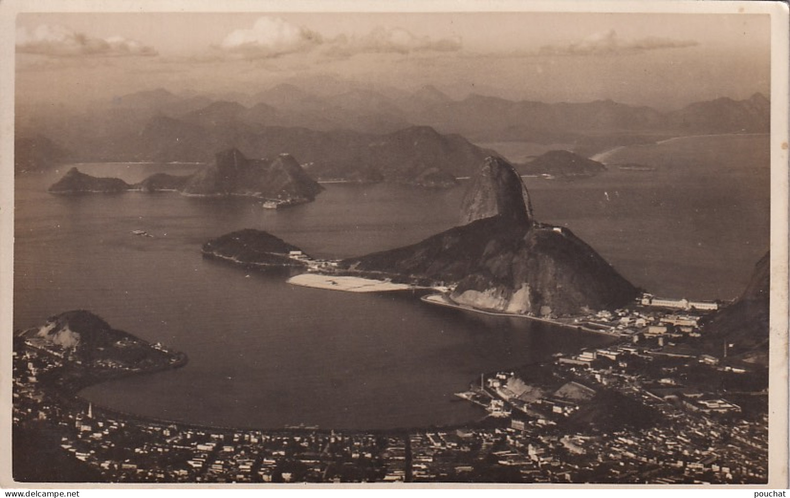 DE Nw29- RIO DE JANEIRO , BRASIL - BOTAFOGO VISTO DE CORCOVADO - Rio De Janeiro