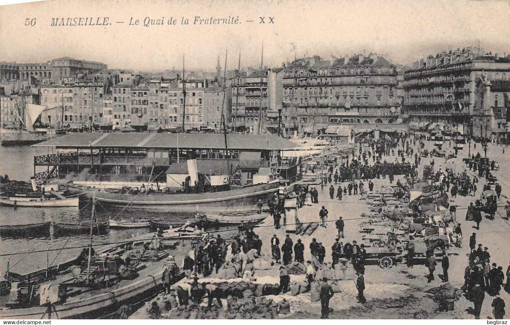 MARSEILLE   QUAI DE LA FRATERNITE - Oude Haven (Vieux Port), Saint Victor, De Panier