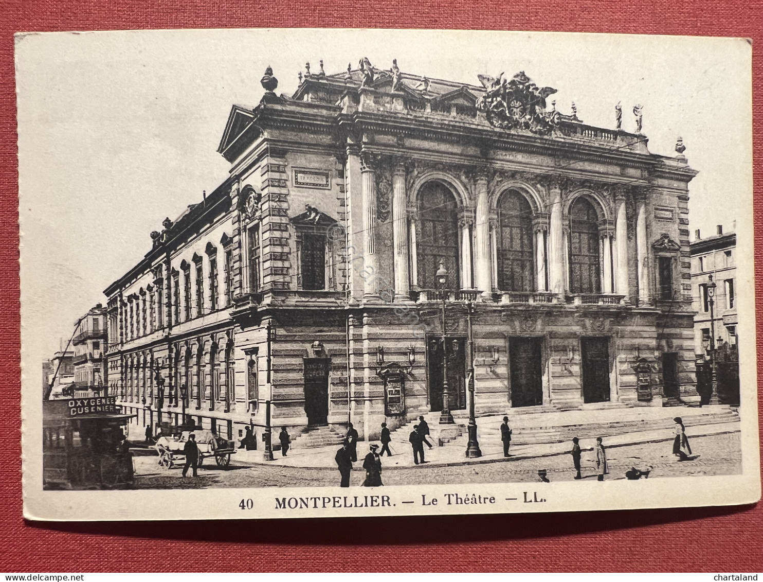 Cartolina - Montpellier - Le Théatre - 1925  Ca. - Non Classés