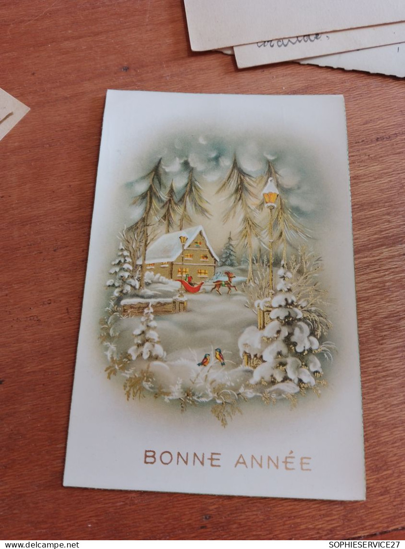 562 //  BONNE ANNEE / CARTE ANCIENNE - Neujahr