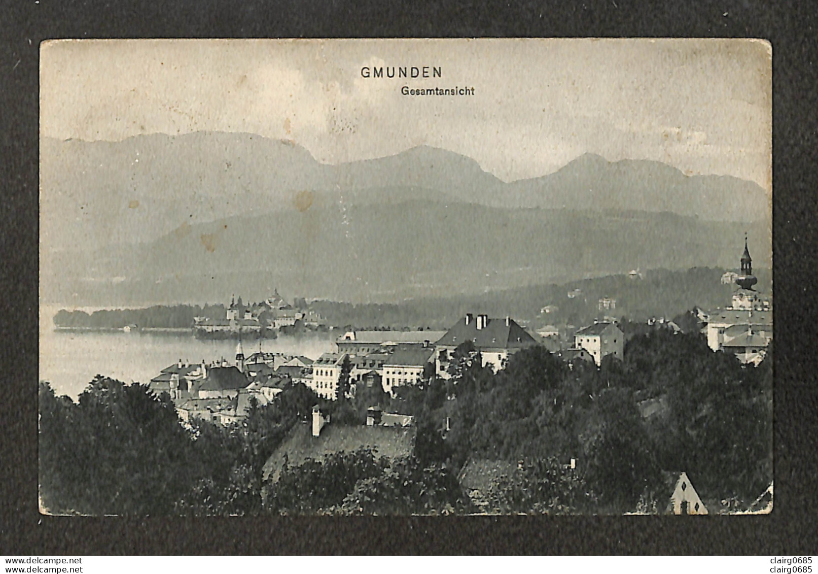 AUTRICHE - OSTERREICH - GMUNDEN - Gesamtansicht - 1913 - Gmunden