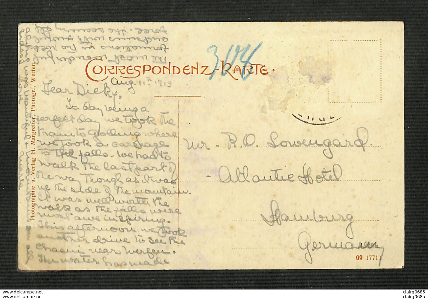 AUTRICHE - OSTERREICH - Landesverteidiger Strubers Denkmal Am Pass-Lueg - 1913 - RARE - Autres & Non Classés