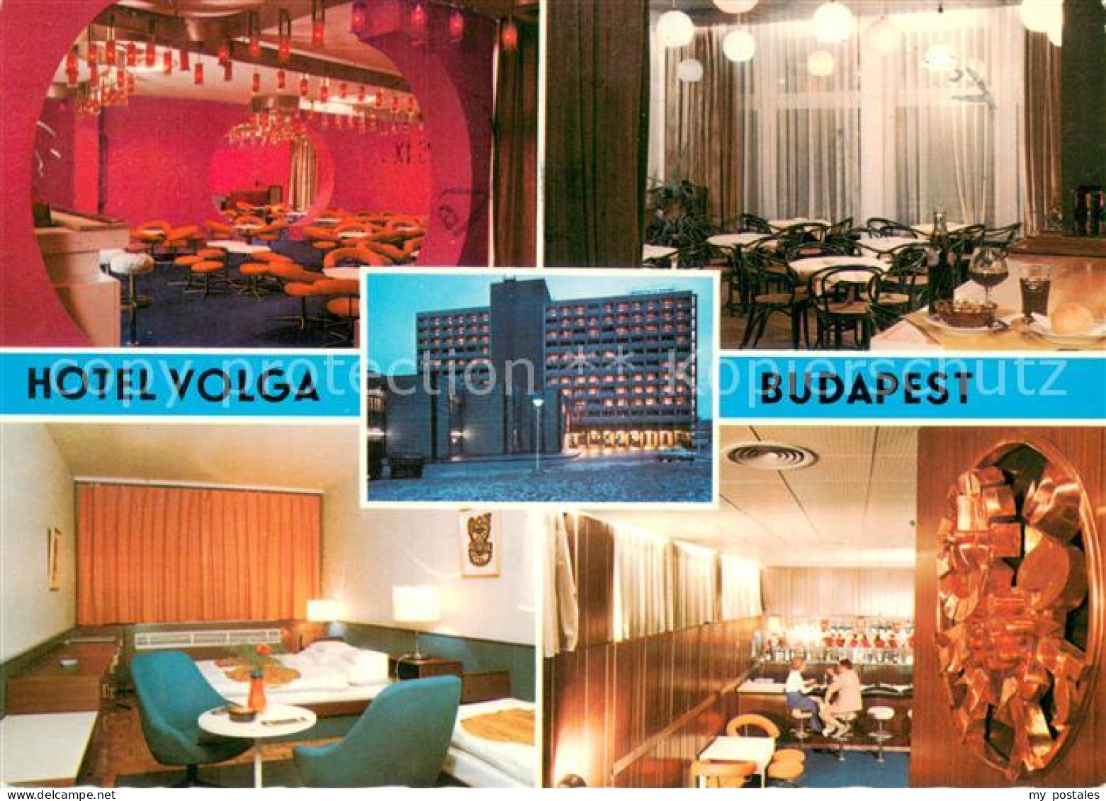 73779058 Budapest Hotel Volga Gastraeume Bar  Budapest - Ungheria