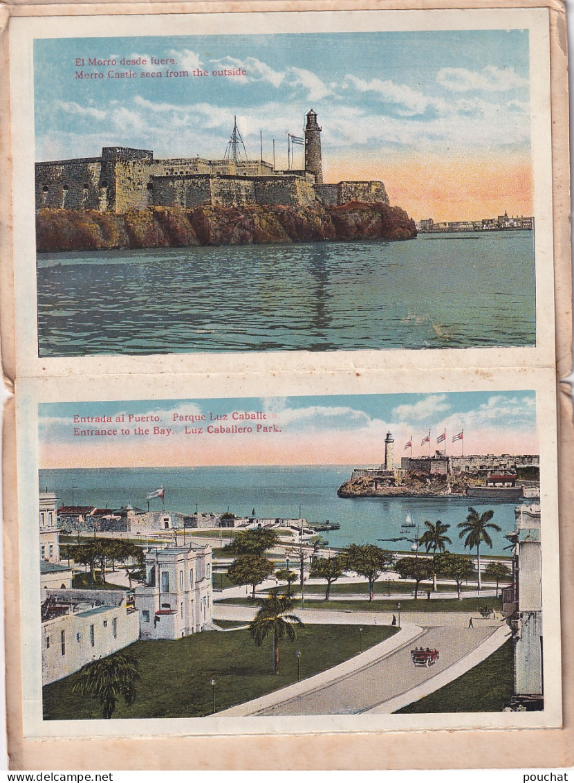 DE Nw30- BEAUTIFUL HAVANA , CUBA - DEPLIANT 11 CARTES RECTO VERSO ( 22 VUES ) - EDICION JORDI - Tourism Brochures