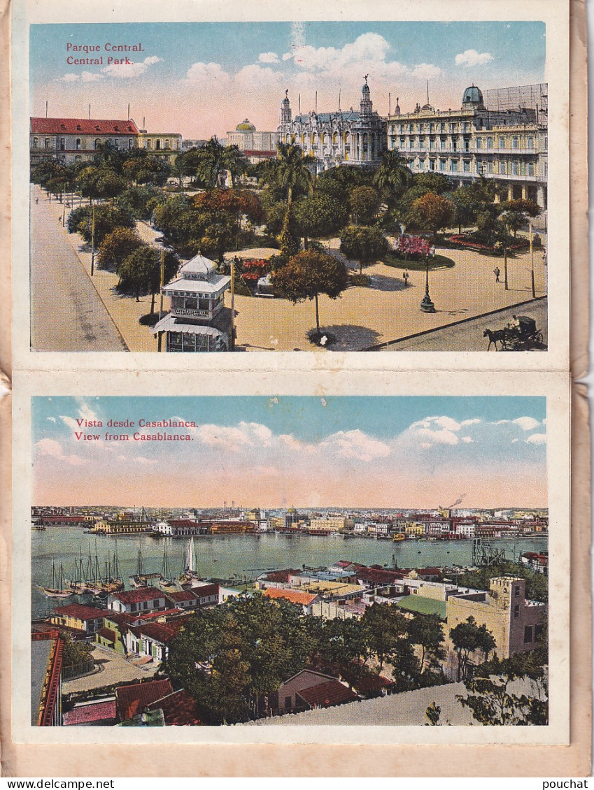 DE Nw30- BEAUTIFUL HAVANA , CUBA - DEPLIANT 11 CARTES RECTO VERSO ( 22 VUES ) - EDICION JORDI - Toeristische Brochures