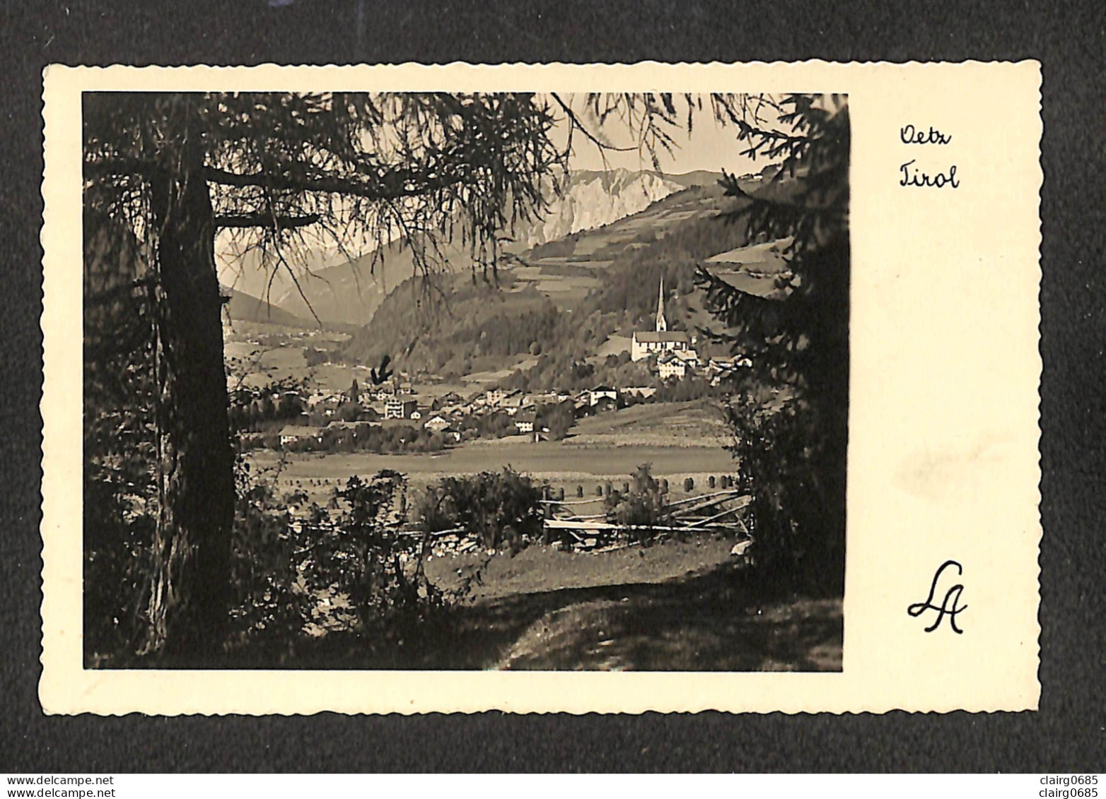 AUTRICHE - OSTERREICH - Tyrol - OETZ - 1937  - Oetz