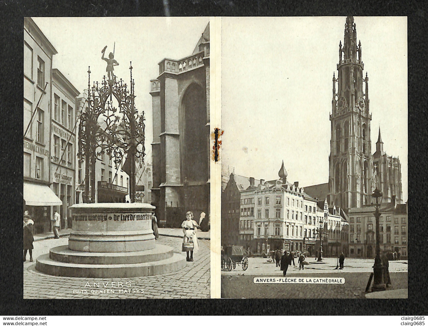 BELGIQUE - ANVERS - Souvenir D'Anvers - Carte-Lettre (8 Photos à L'intérieur) - Antwerpen