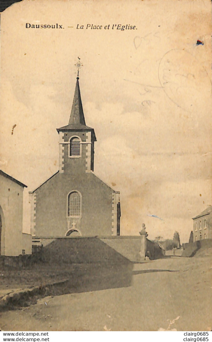 BELGIQUE - DAUSSOULX - La Place Et L'Eglise - Namen