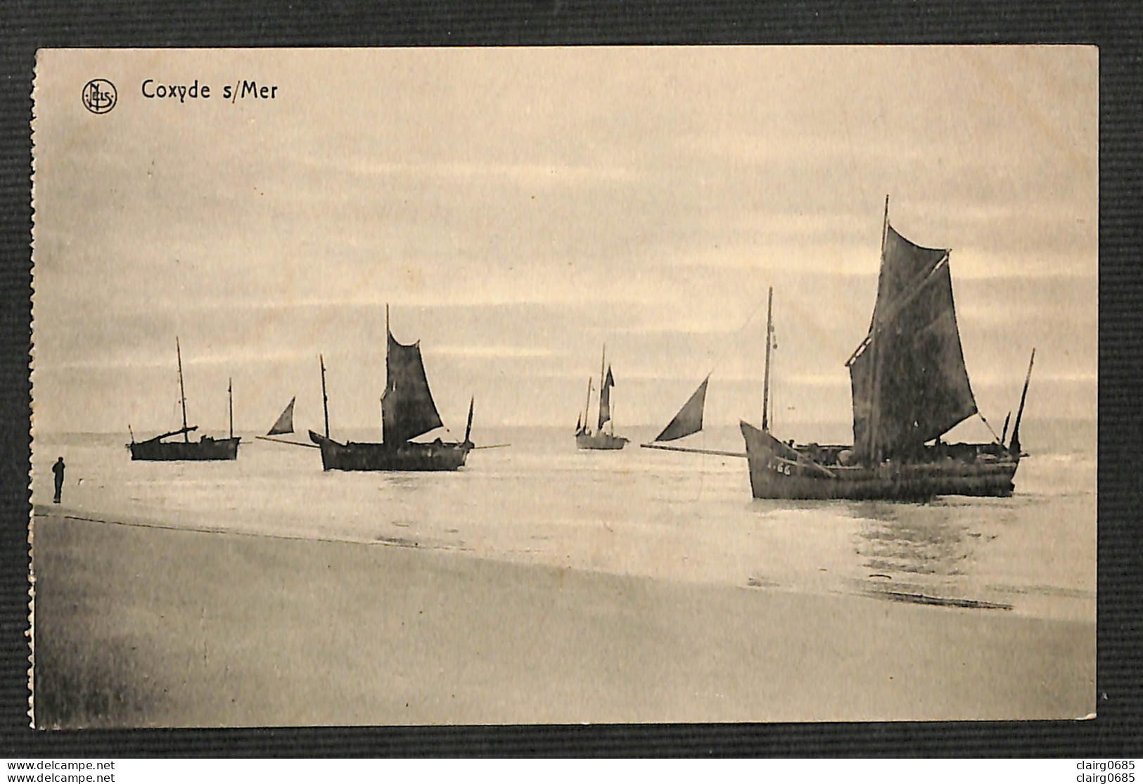 BELGIQUE - COXYDE S/MER - (bateaux, Barques De Pêche) - 1915 - Koksijde