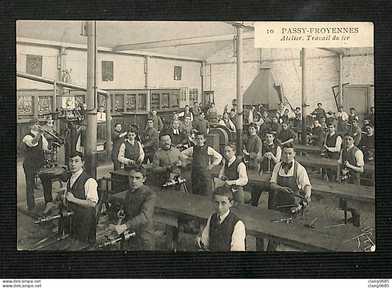 BELGIQUE - PASSY-FROYENNES - Atelier - Travail Du Fer - 1909 - Tournai