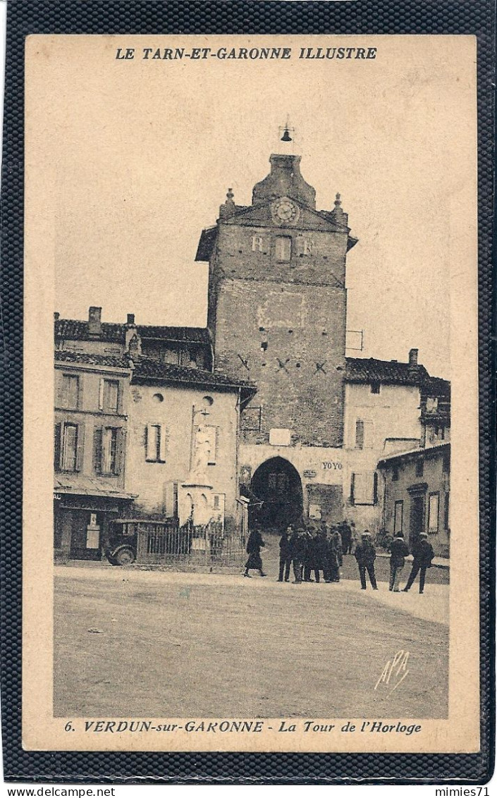 CPA  VERDUN SUR GARONNE Tour De L'Horloge - Verdun Sur Garonne