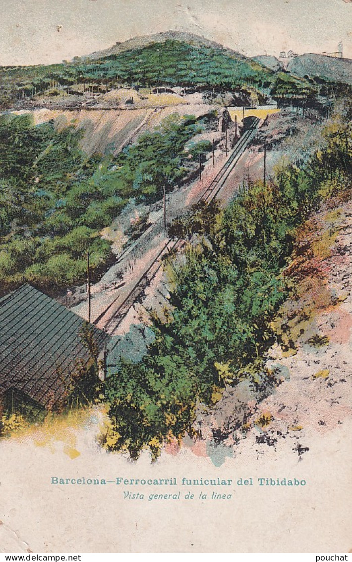 DE Nw31- FERROCARRIL FUNICULAR DEL TIBIDABO , BARCELONA  - Barcelona