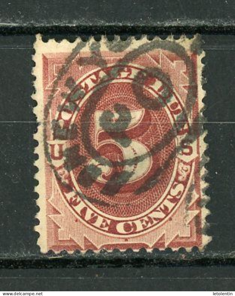 USA : -  T. TAXE - N° Yvert 11 Obli. - Used Stamps