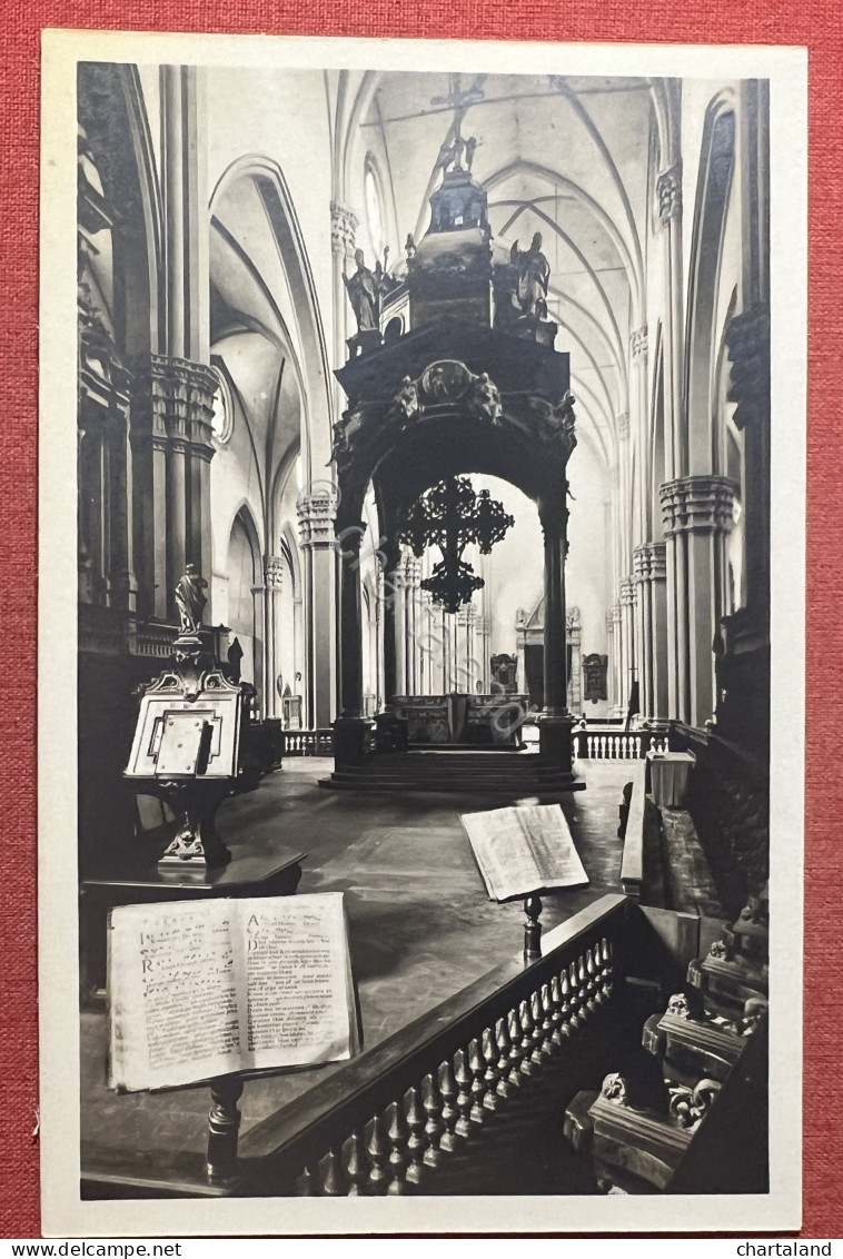 Cartolina - Bologna - Chiesa Di S. Petronio - Interno - 1935 Ca. - Bologna