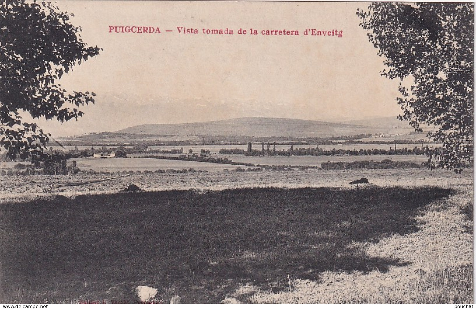 DE Nw32- VISTA TOMADA DE LA CARRETERA D'ENVEITG - PUIGCERDA - Gerona