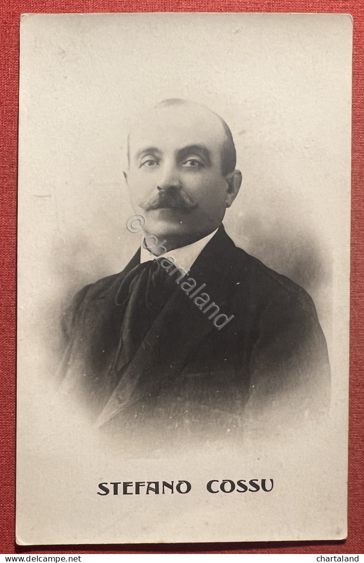 Cartolina Commemorativa - Stefano Cossu - 1920 Ca. - Non Classés