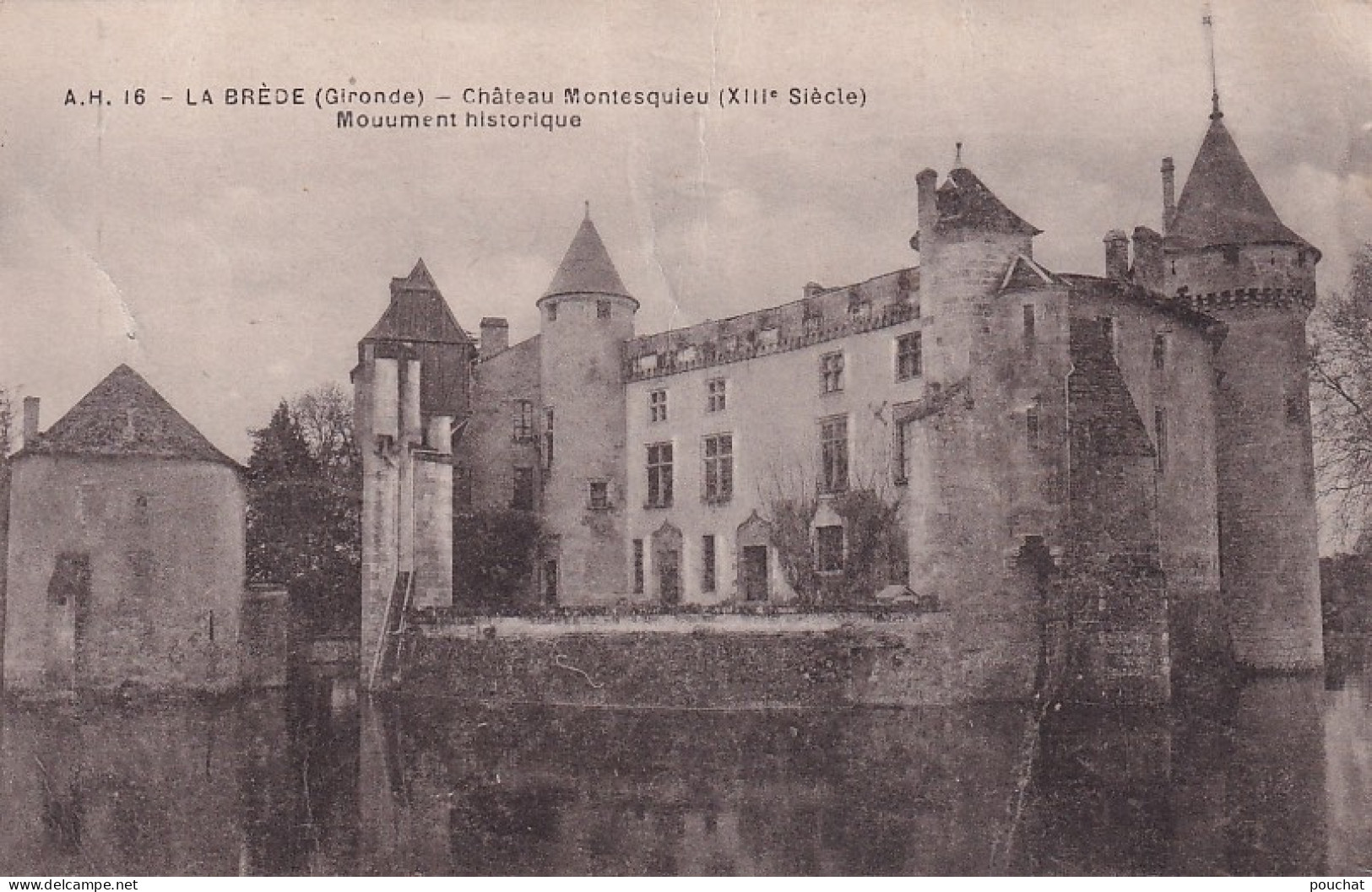 EP 28-(33) LA BREDE - CHATEAU MONTESQUIEU ( XIIIe SIECLE ) - Other & Unclassified