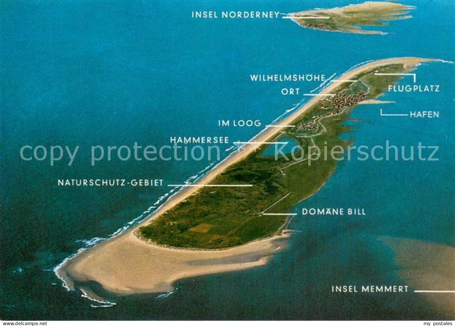 73778984 Juist Nordseebad Fliegeraufnahme Mit Insel Norderney Juist Nordseebad - Juist