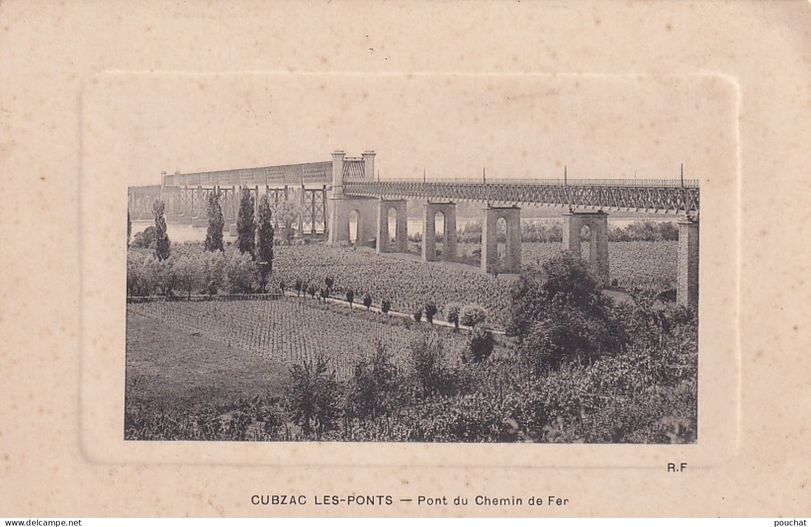 EP 29-(33) CUBZAC LES PONTS - PONT DU CHEMIN DE FER - Cubzac-les-Ponts