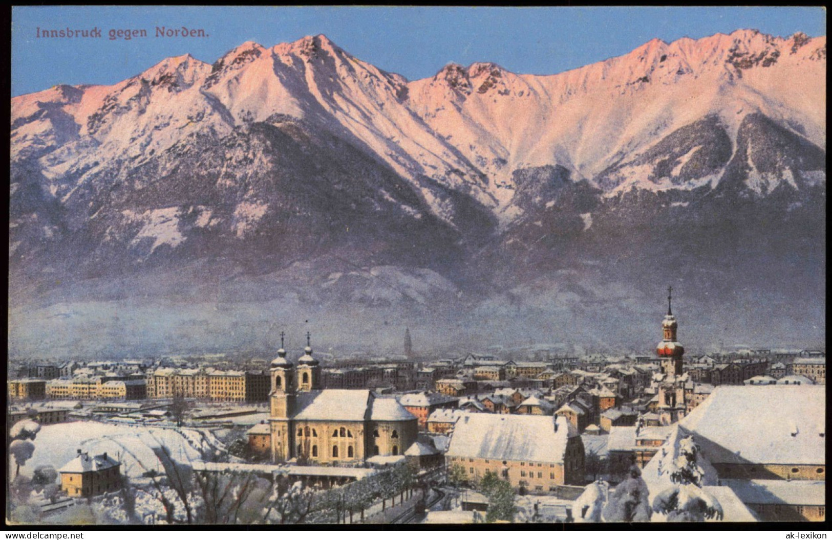 Ansichtskarte Innsbruck Stadt Im Winter 1914 - Innsbruck