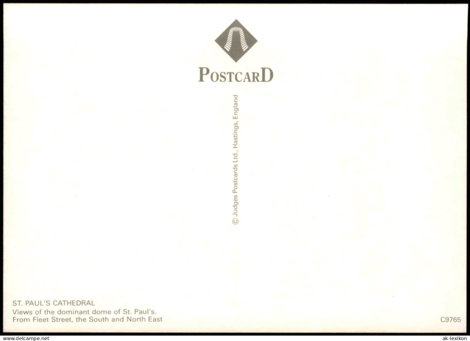 Postcard City Of London-London St. Paul’s Cathedral (3 Ansichten) 1980 - Other & Unclassified