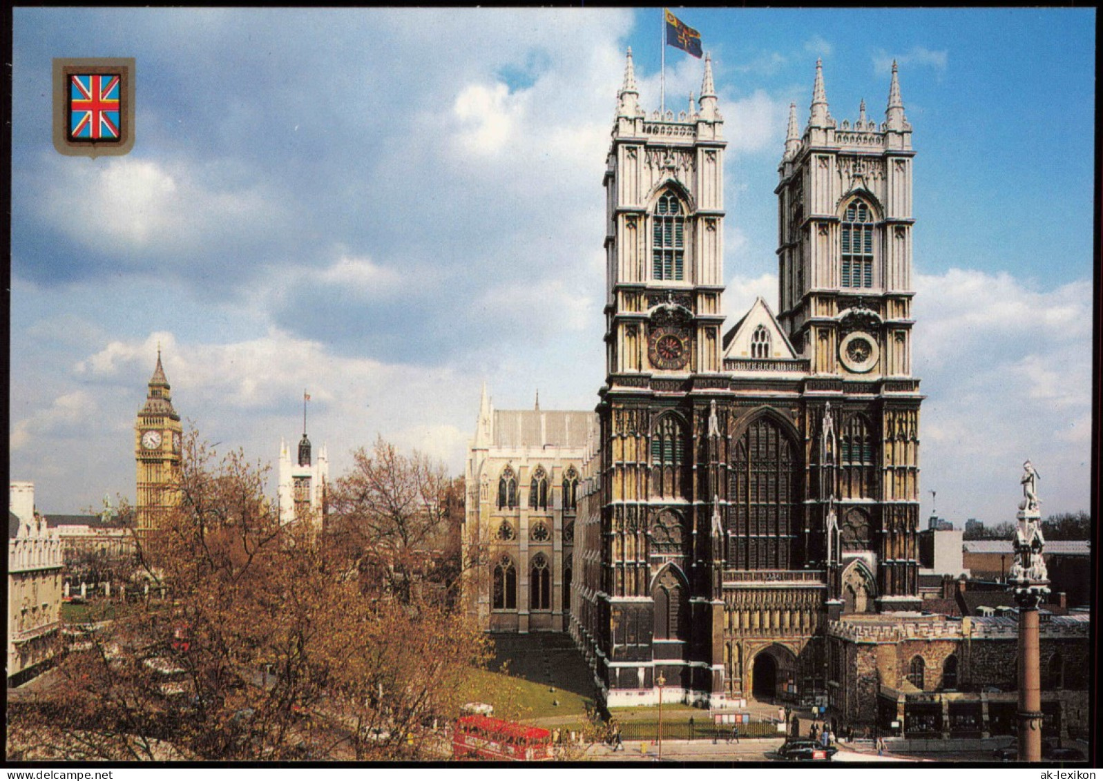 Postcard London Westminster Abbey 1980 - Andere & Zonder Classificatie