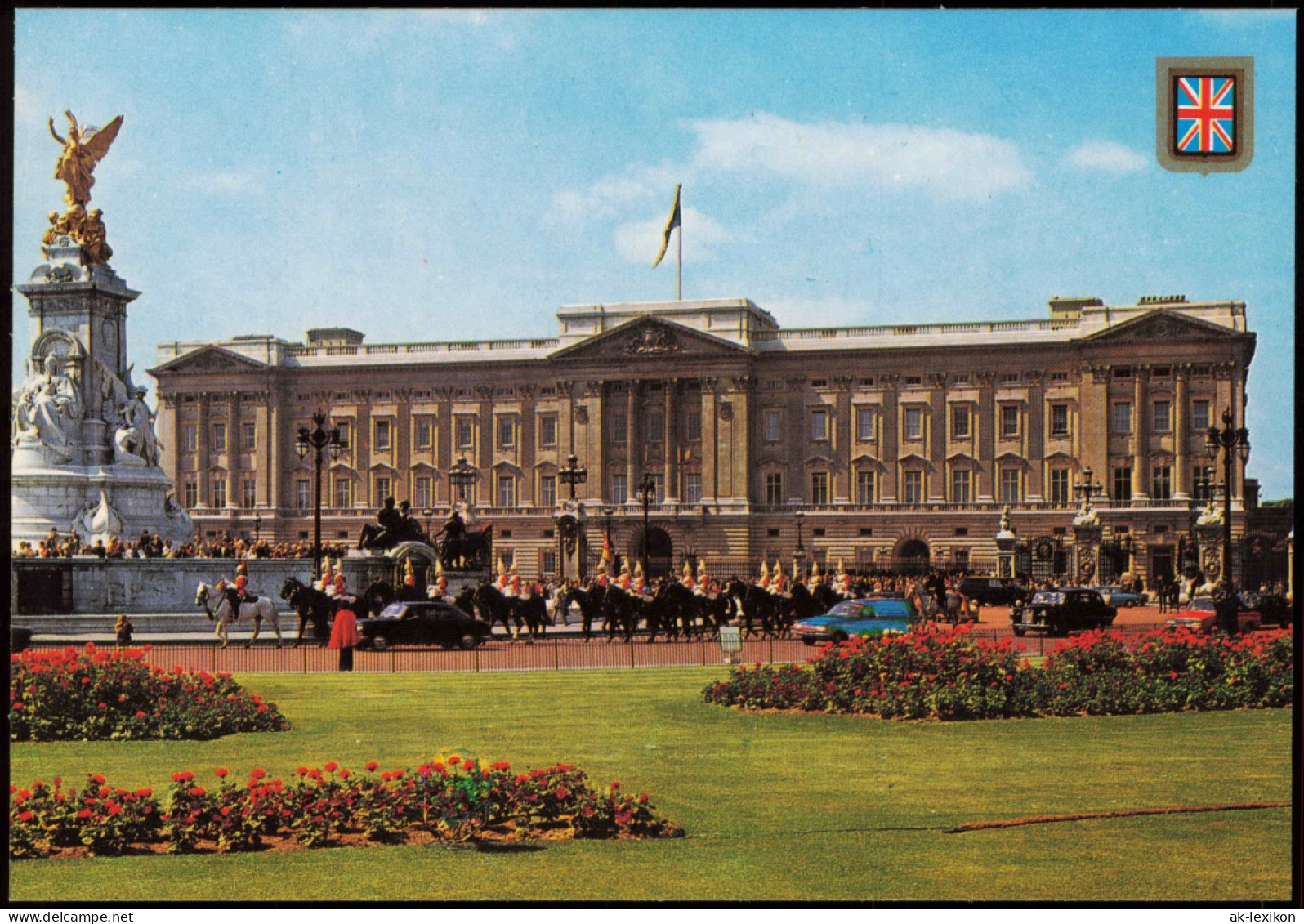 Postcard London Buckingham Palace And Victoria Memorial 1980 - Altri & Non Classificati