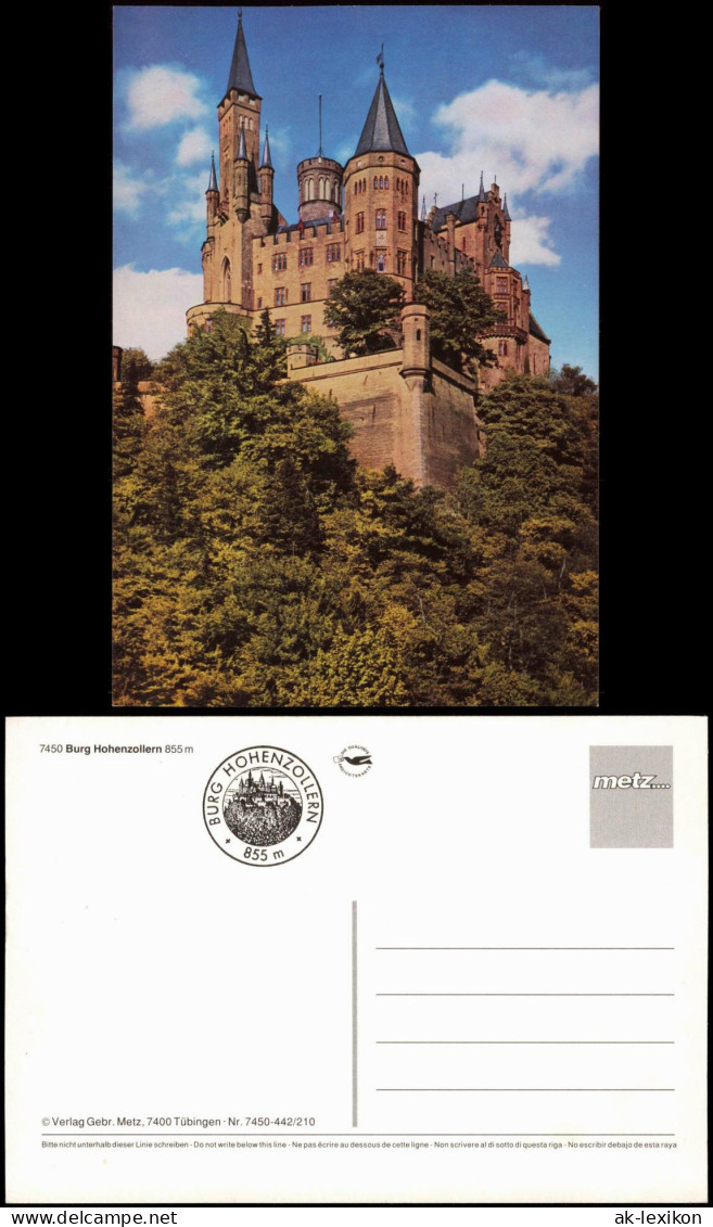 Ansichtskarte Hechingen Burg Hohenzollern (Castle Building) 1980 - Hechingen