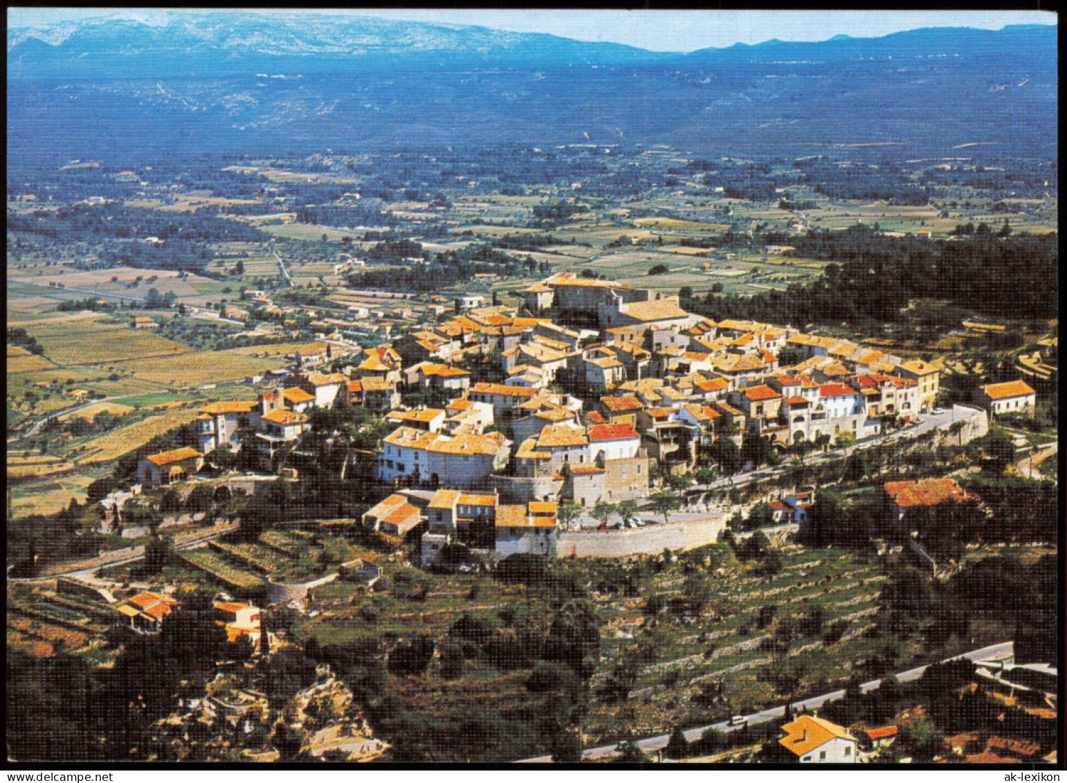 Le Castellet Vue Aérienne Du Village, Aerial View Luftbild 1990 - Autres & Non Classés