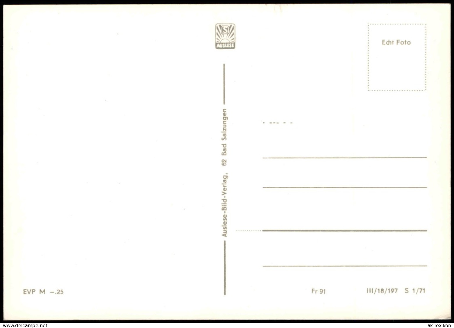 Ansichtskarte Friedrichroda DDR Mehrbildkarte Mit Stadtteilansichten 1971 - Friedrichroda