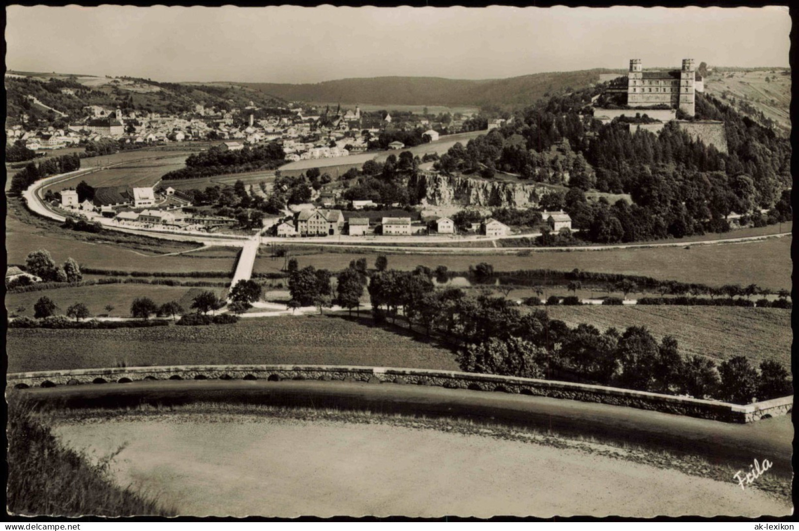 Ansichtskarte Eichstätt Blick über Die Stadt 1961 - Eichstaett