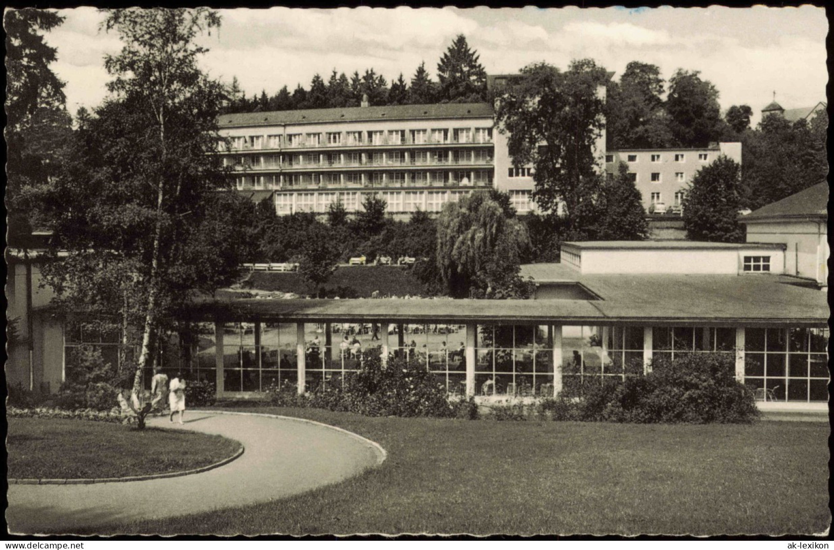 Ansichtskarte Bad Schwalbach Langenschwalbach Am Kurhotel 1962 - Bad Schwalbach