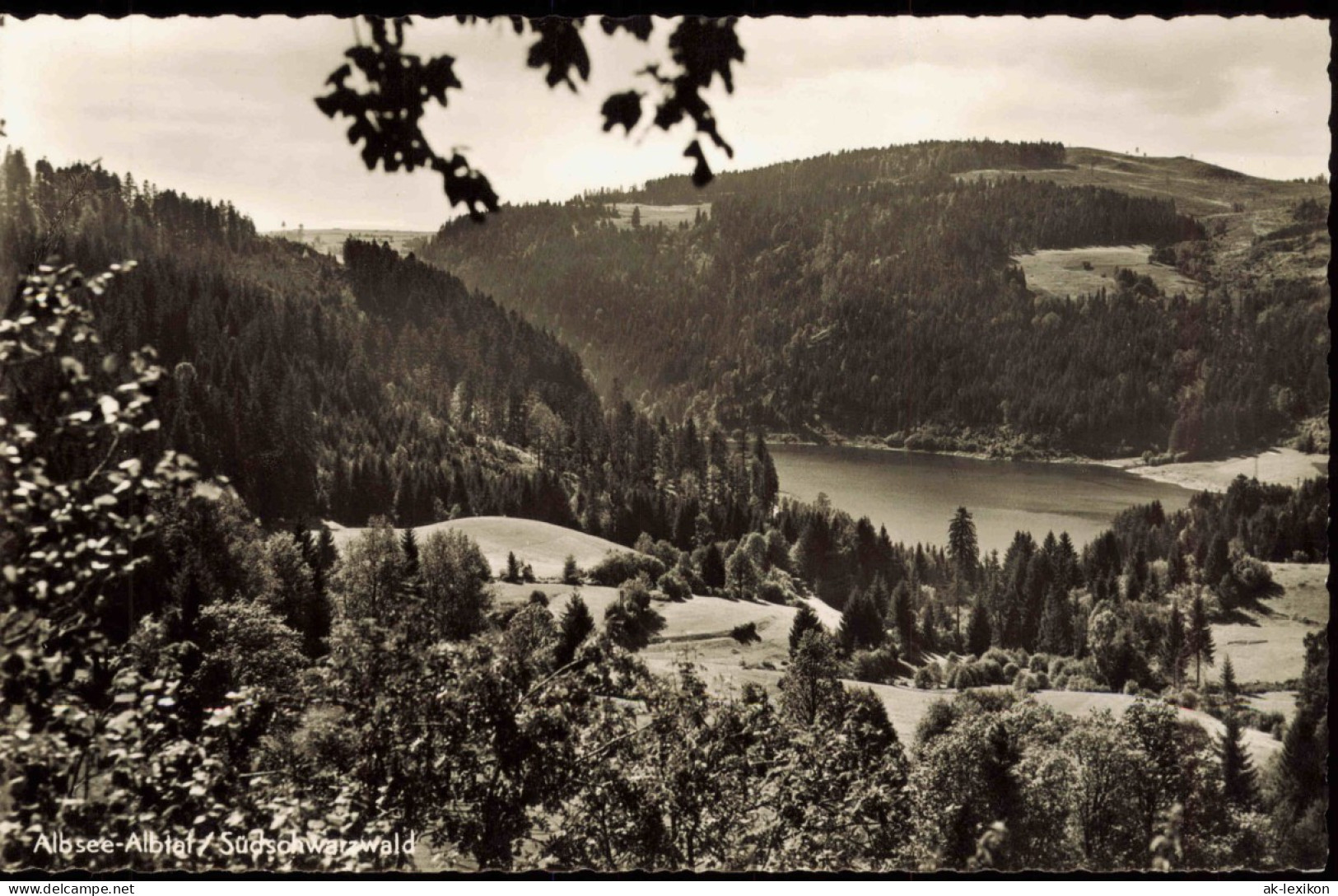 Ansichtskarte Häusern Gasthof Albtalblick 1964 - Autres & Non Classés