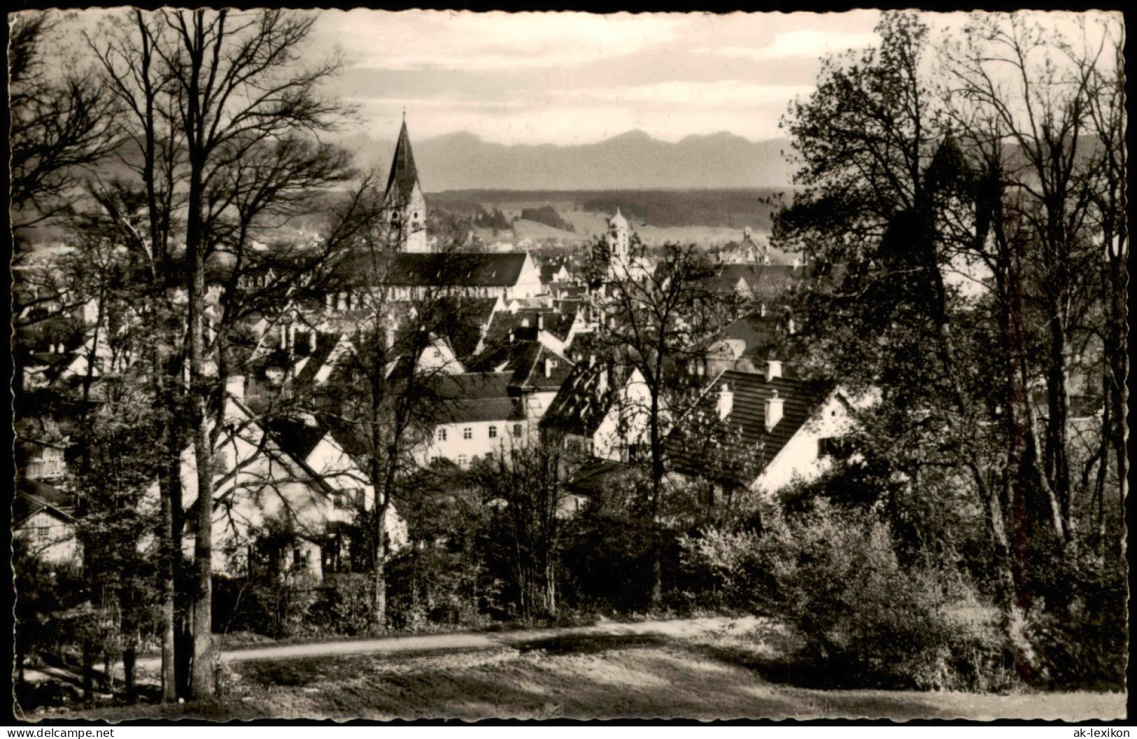 Ansichtskarte Kaufbeuren Panorama-Ansicht 1960 - Kaufbeuren