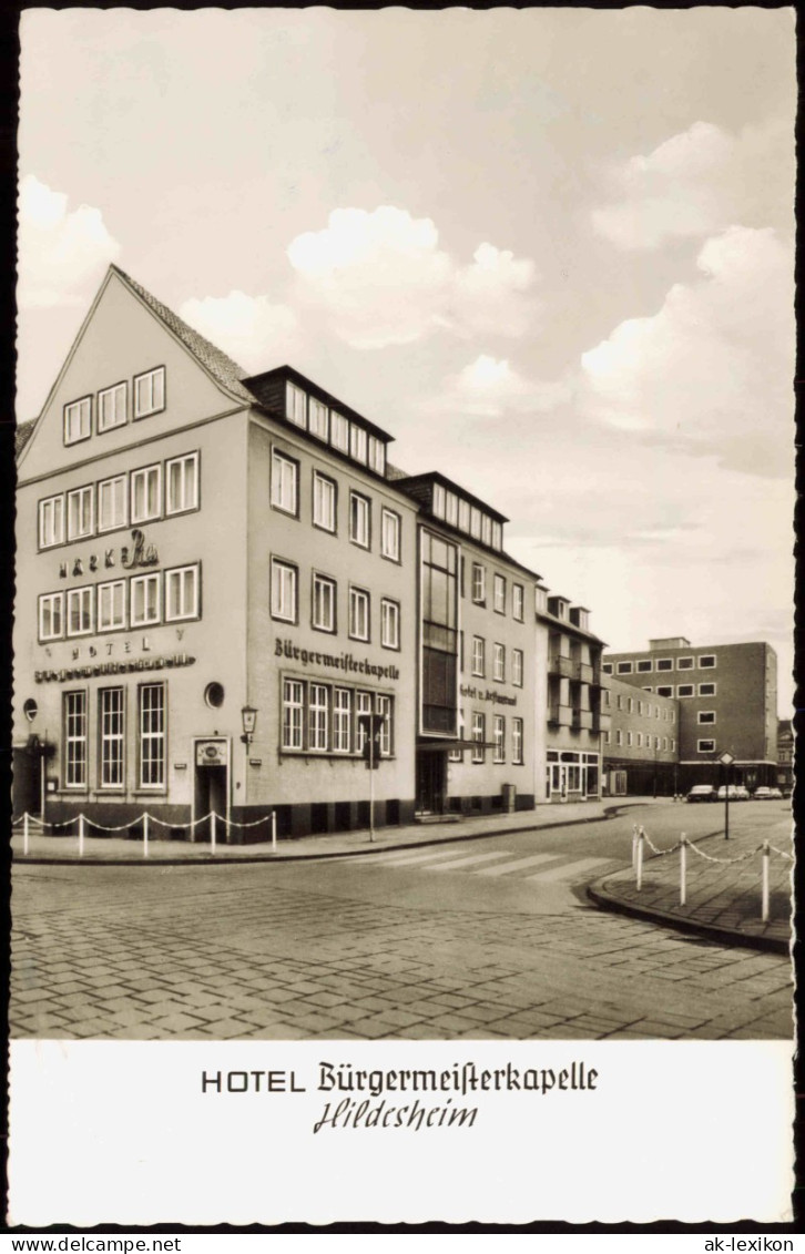 Ansichtskarte Hildesheim HOTEL Bürgermeisterkapelle Osterstraße 60 1968 - Hildesheim