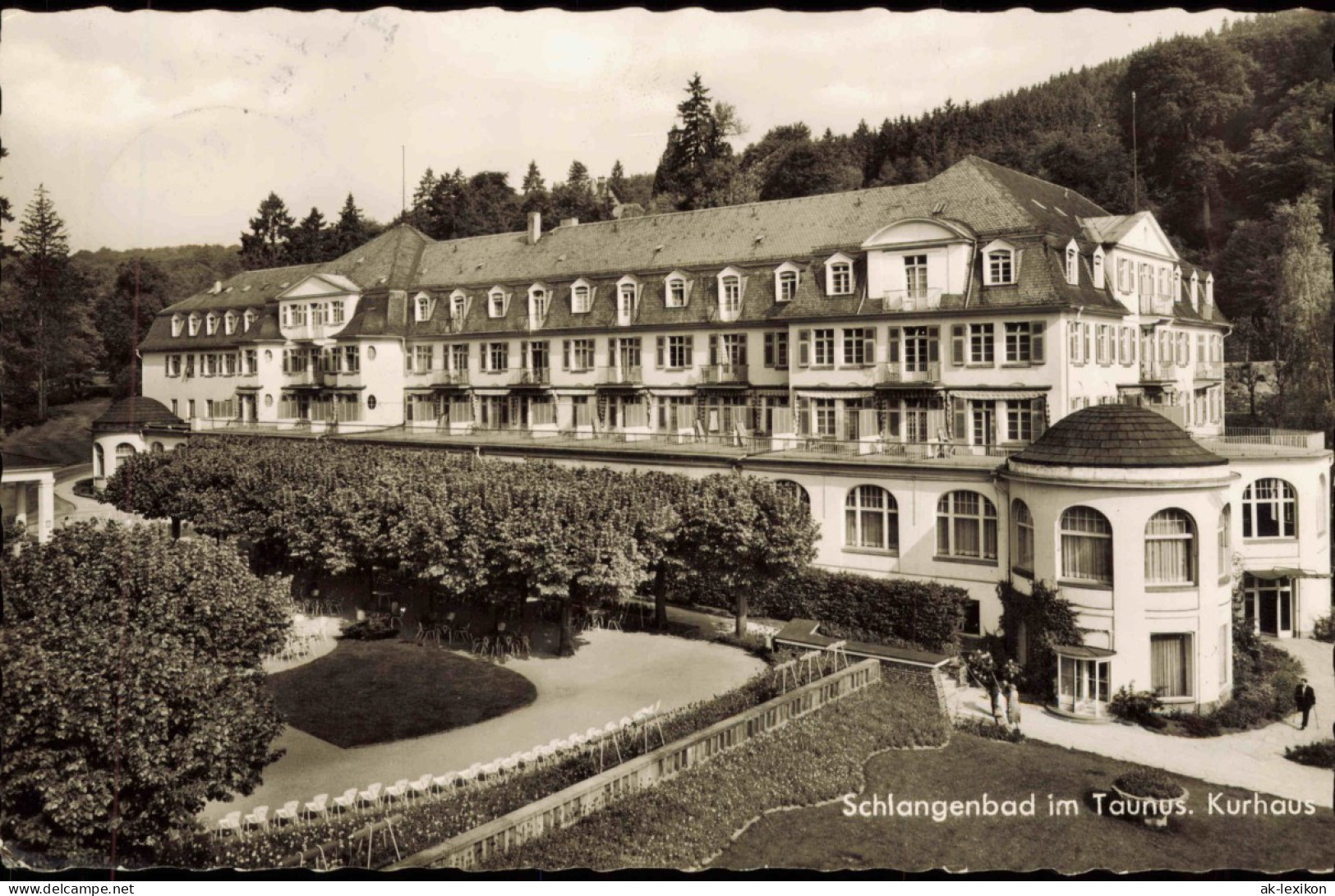 Ansichtskarte Schlangenbad Kurhaus 1963 - Schlangenbad