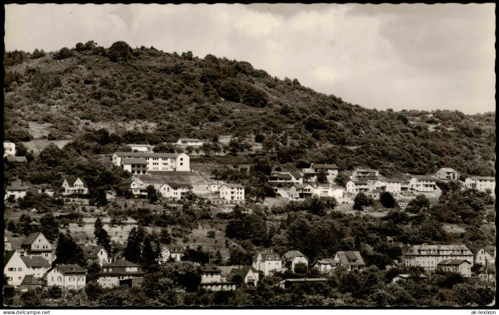 Nassau (Lahn) Panorama Blick Schullandheim Düsseldorfer Realschulen 1960 - Nassau