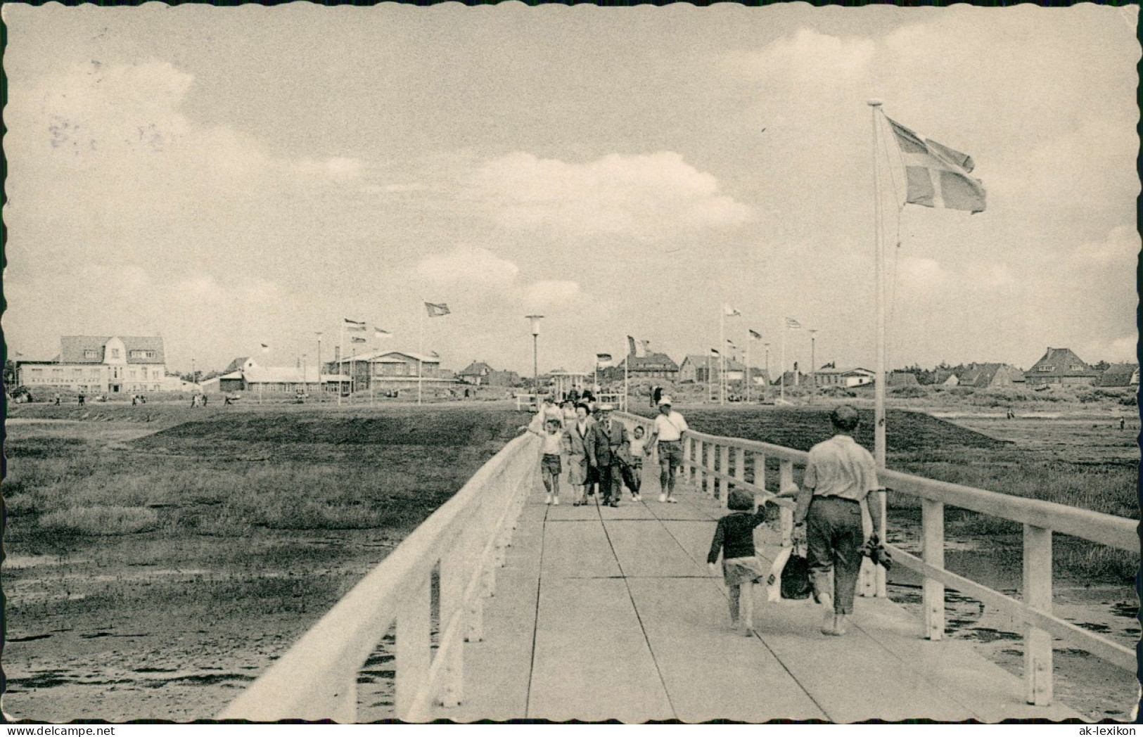 Ansichtskarte St. Peter-Ording Seebrücke 1963 - Otros & Sin Clasificación