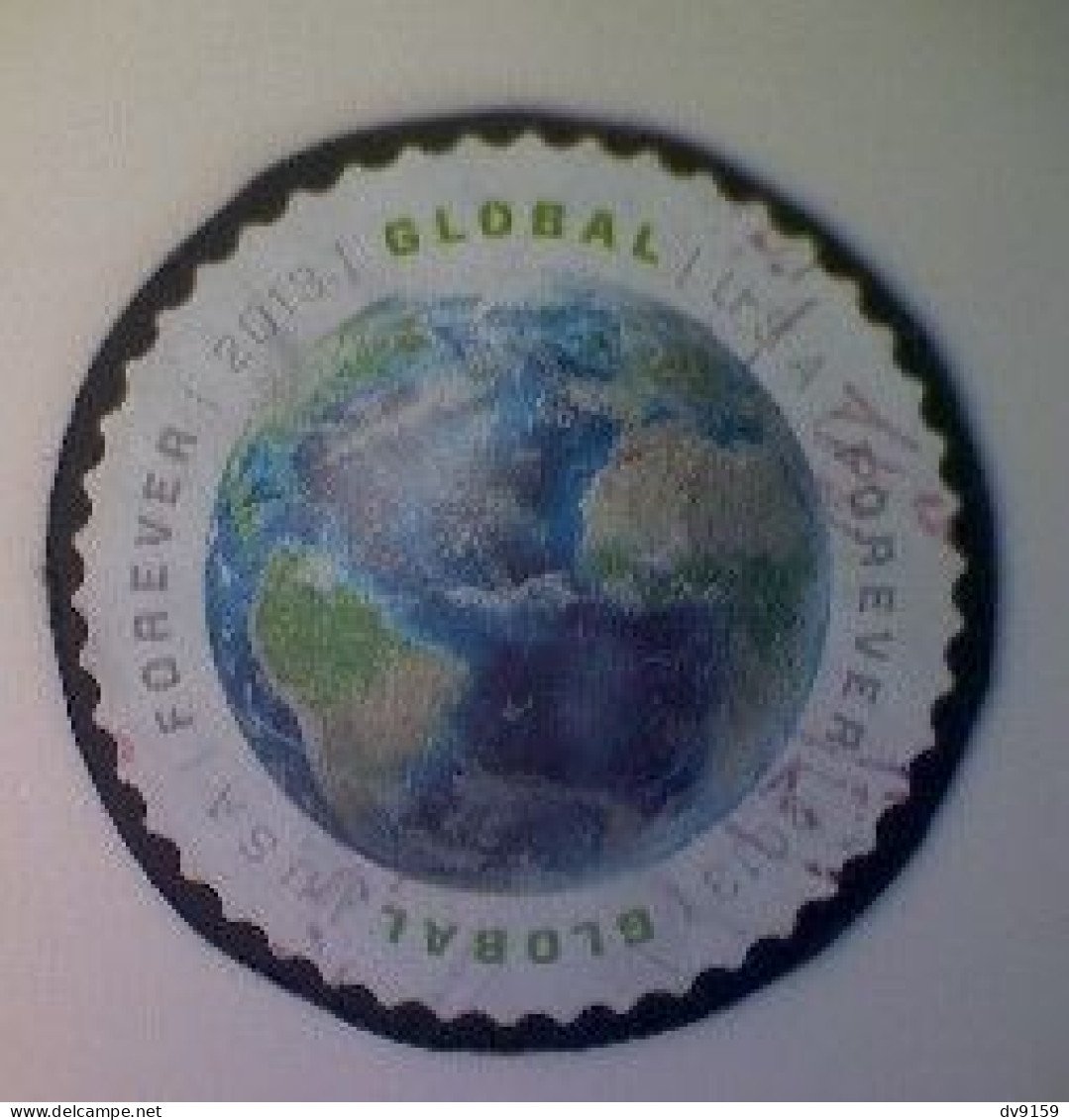 United States, Scott #4740, Used(o), 2013, Global Mail: The Earth, ($1.10), Multicolored - Usati