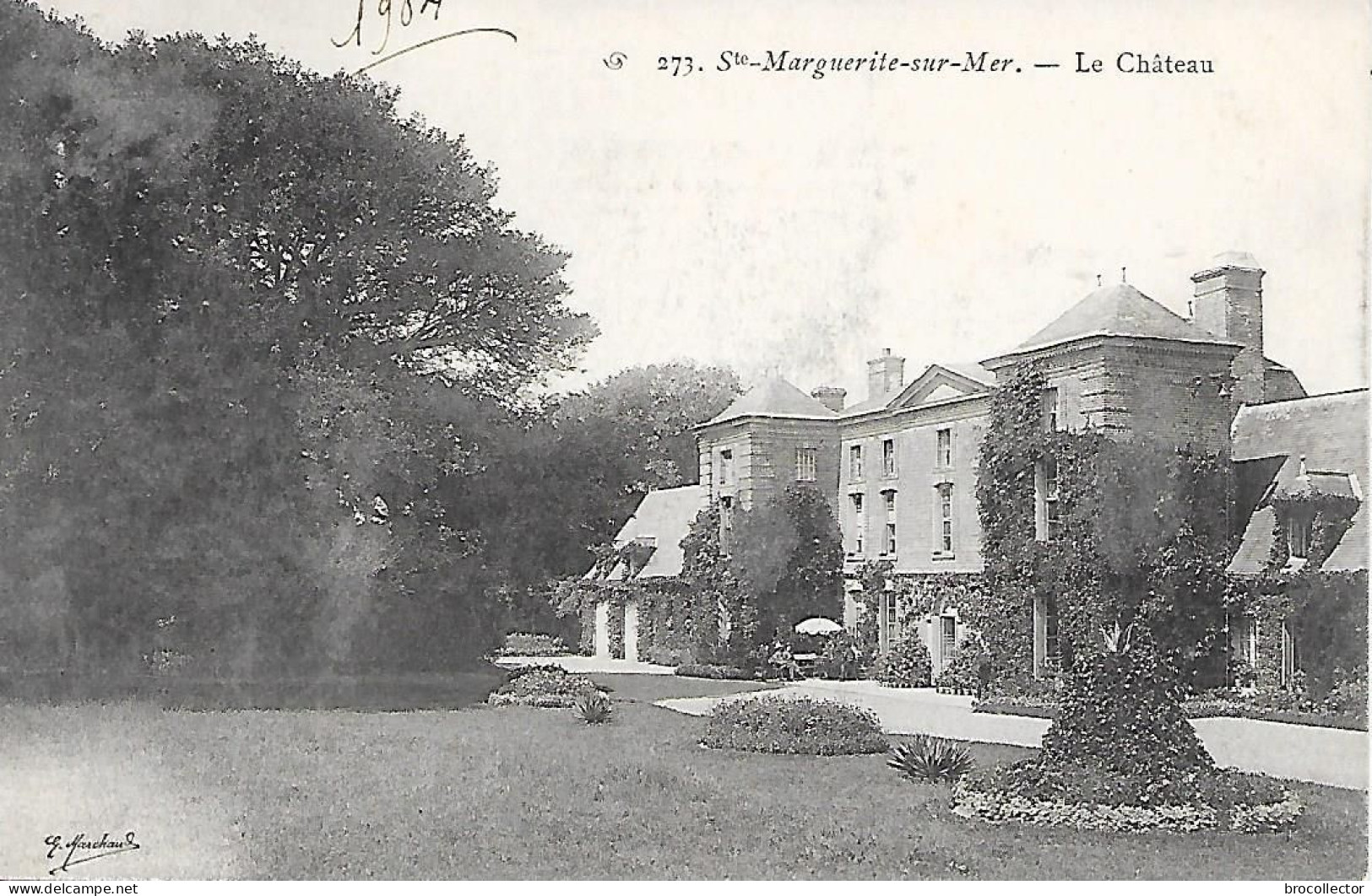 SAINTE MARGUERITE Sur MER ( 76 ) - Le Château - Andere & Zonder Classificatie