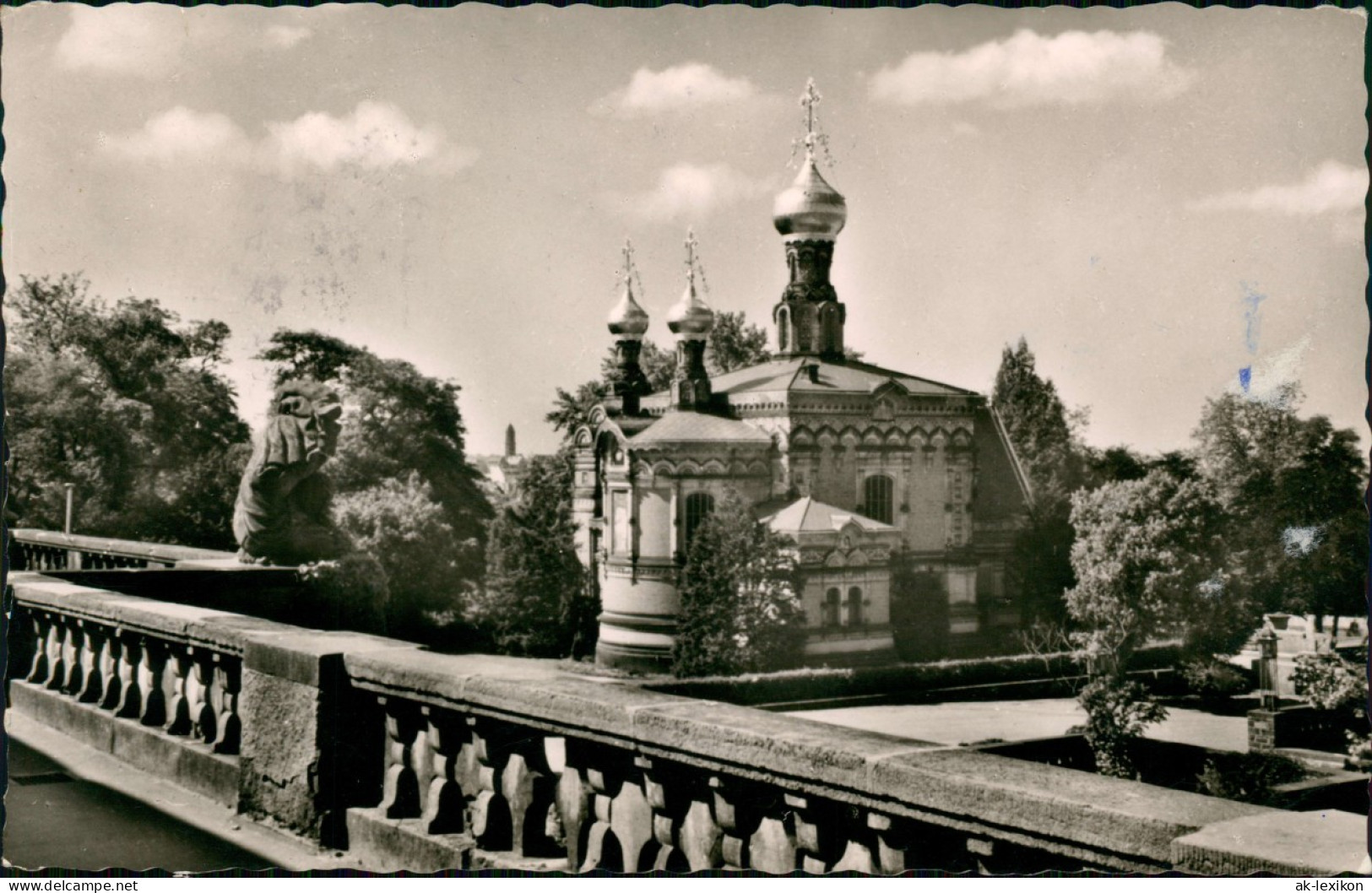 Ansichtskarte Darmstadt Russische Kapelle (Kirchen-Gebäude) 1965 - Darmstadt