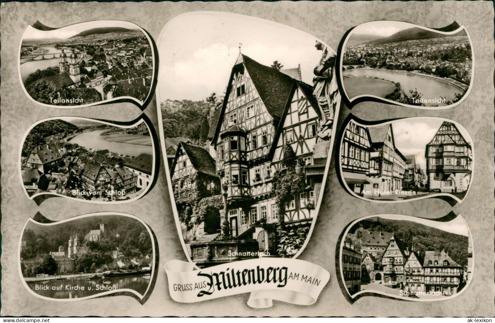 Miltenberg (Main) Mehrbildkarte Mit Orts- Bzw. Stadtteilansichten 1975 - Miltenberg A. Main