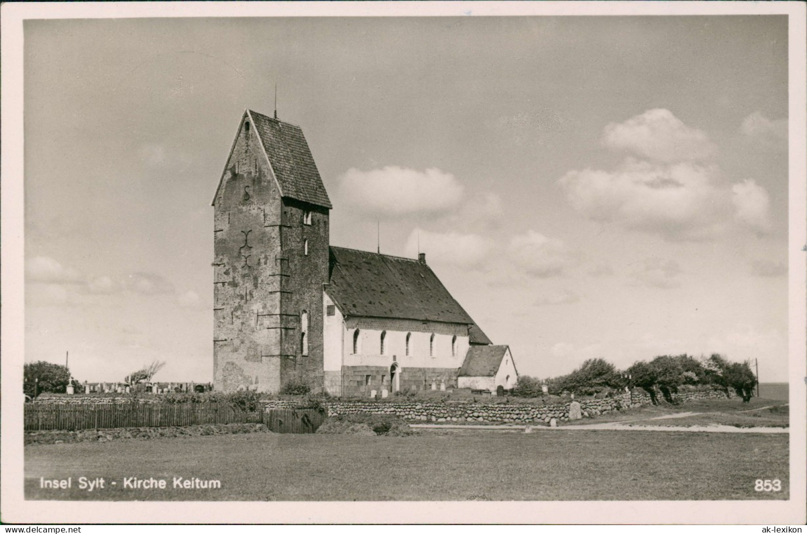 Ansichtskarte Keitum (Sylt) Kirche 1961 - Autres & Non Classés