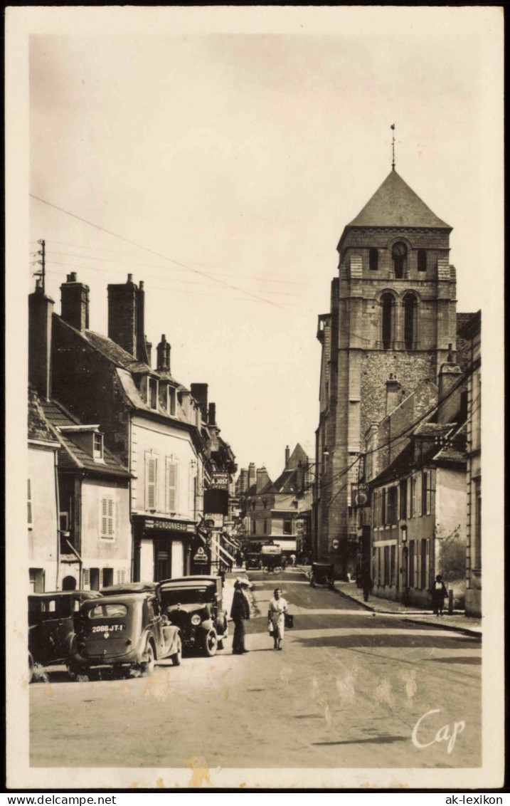 CPA Cosne-Cours-sur-Loire Straßenpartie Eglise Saint-Jacques 1940 - Autres Communes