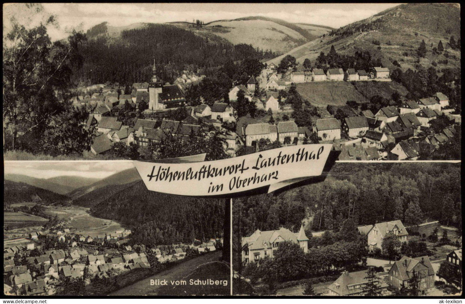 Ansichtskarte Bad Lauterberg Im Harz 3 Bild: Stadtansichten 1965 - Bad Lauterberg