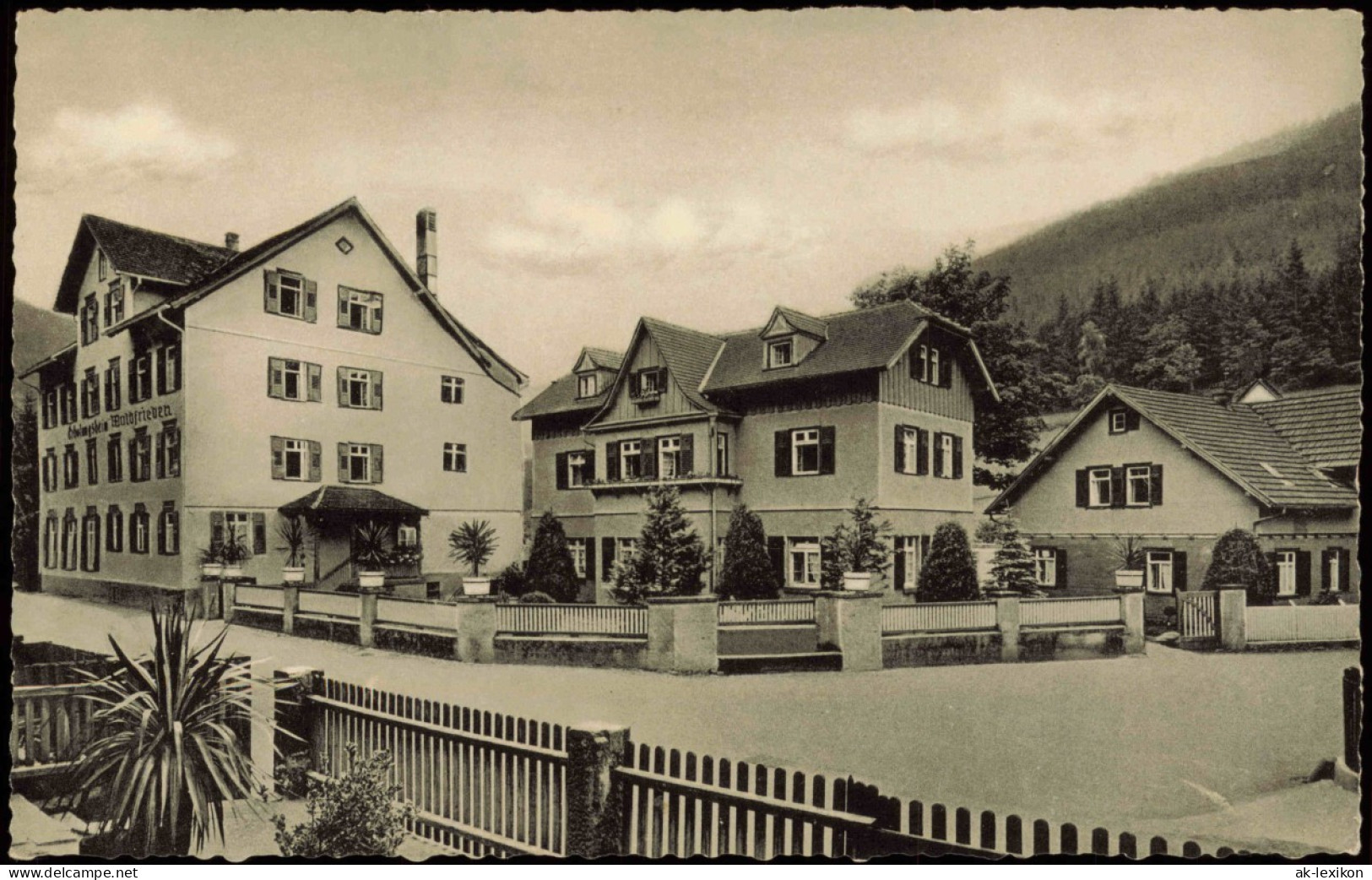 Ansichtskarte Bad Teinach-Zavelstein Kurheim Waldfrieden 1961 - Bad Teinach