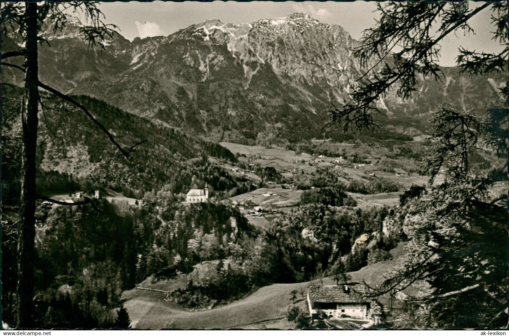 Ansichtskarte Zwiesel Karlstein St. Pankraz Und Ruine 1964 - Zwiesel