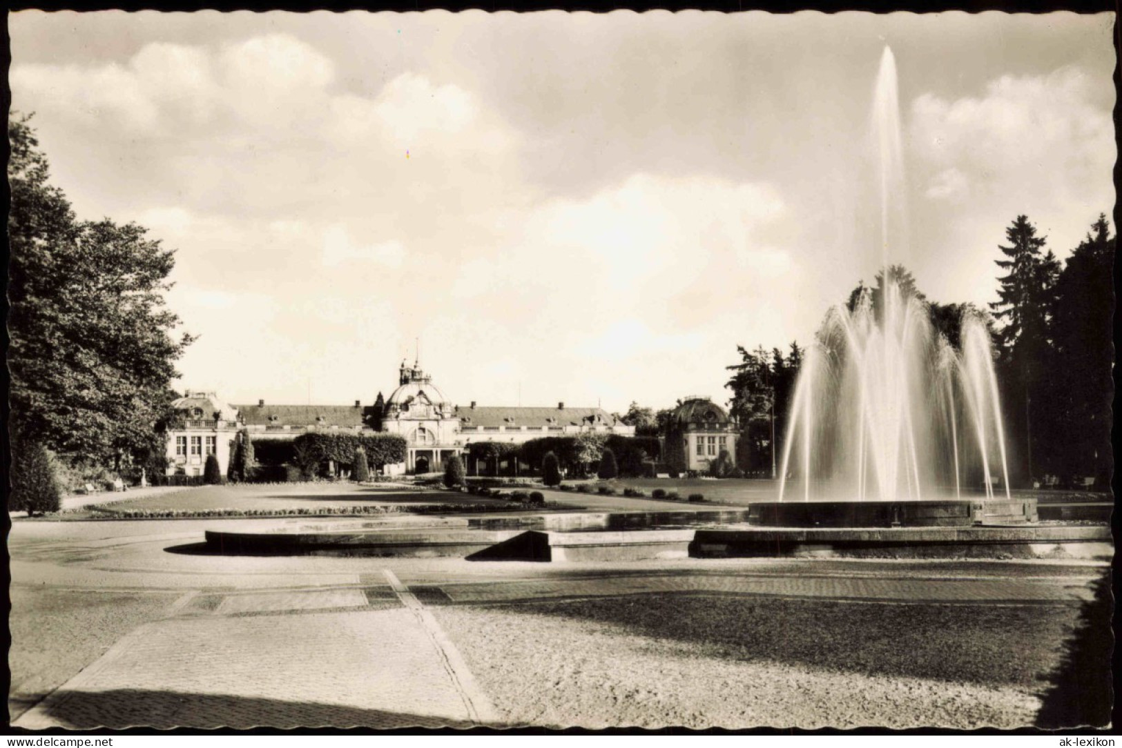 Ansichtskarte Bad Oeynhausen Kurhaus 1954 - Bad Oeynhausen