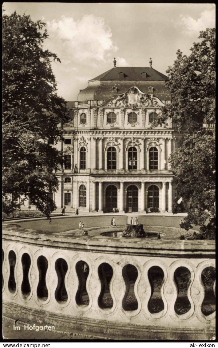 Ansichtskarte Würzburg Im Hofgarten 1960 - Wuerzburg